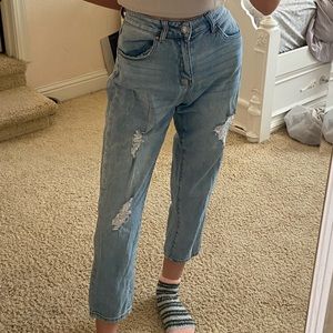 Wax Jean Straight Leg